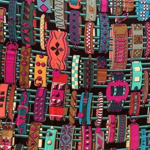 Hermes Silk & Cashmere Square Scarf 52" x 52"